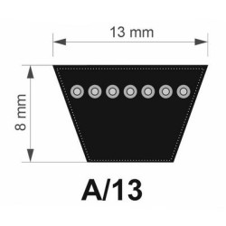 Optibelt 13x2680 Lw/ 2650...